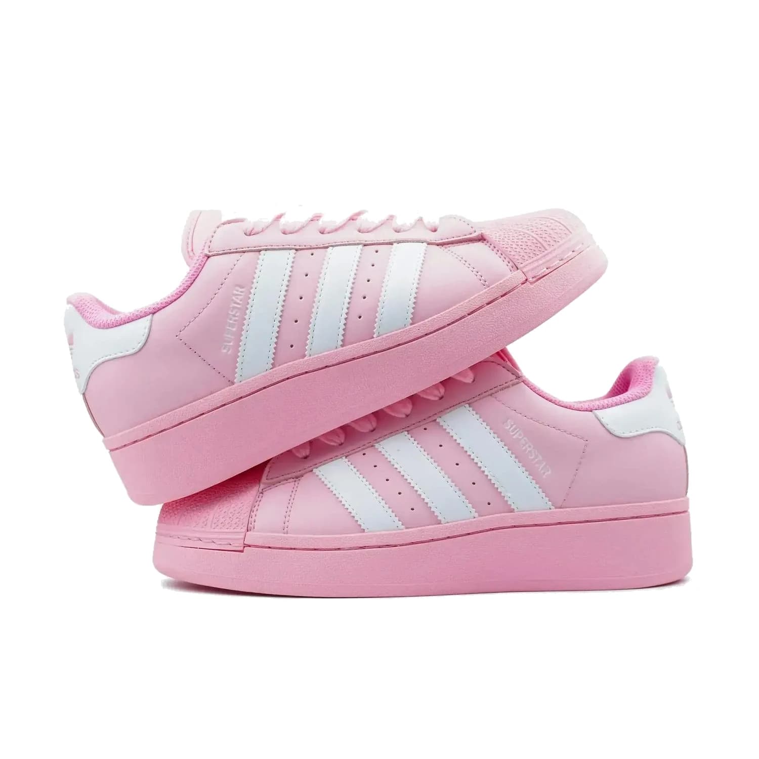 Adidas SUPERSTAR XLG PINK WHITE, фото 4