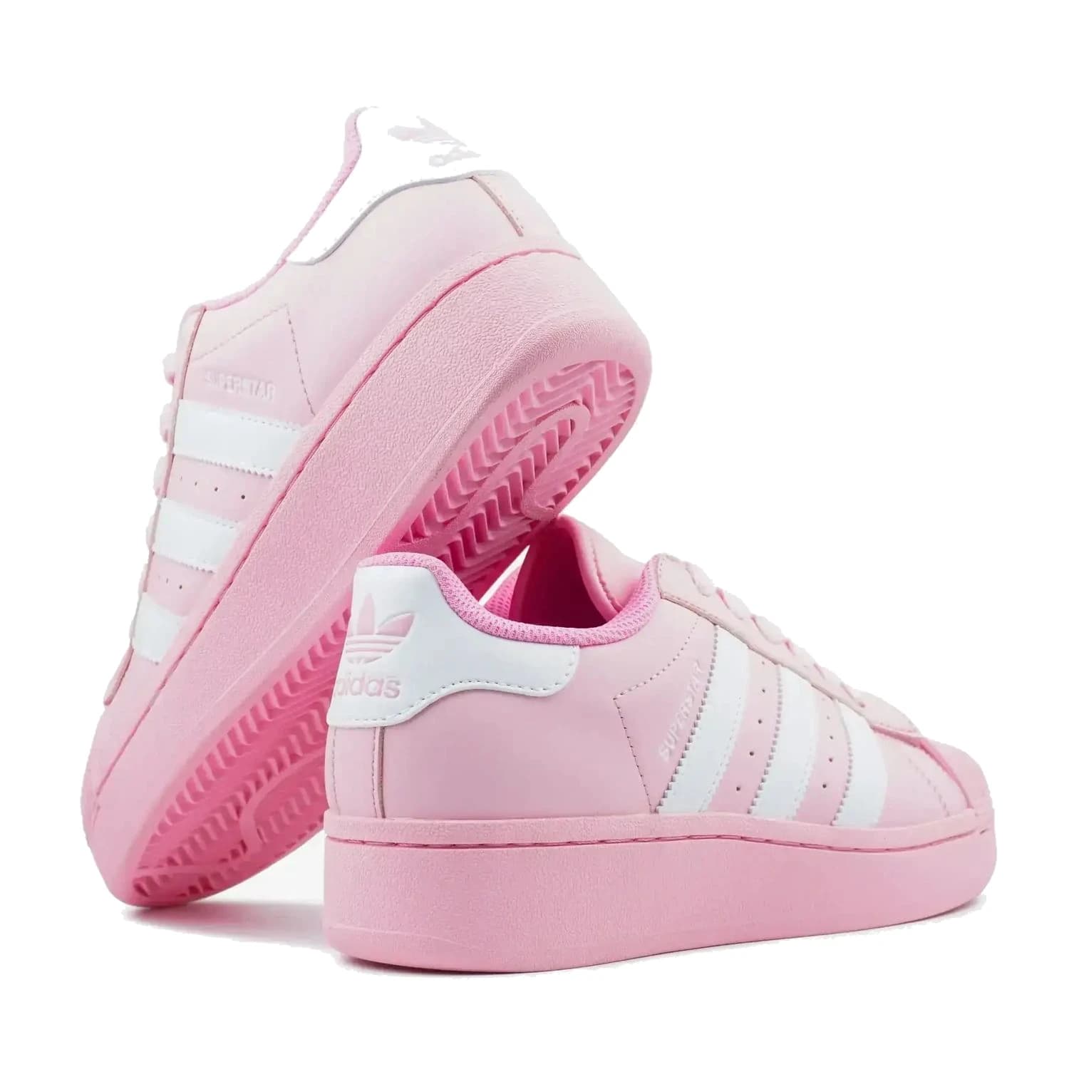 Adidas SUPERSTAR XLG PINK WHITE, фото 5