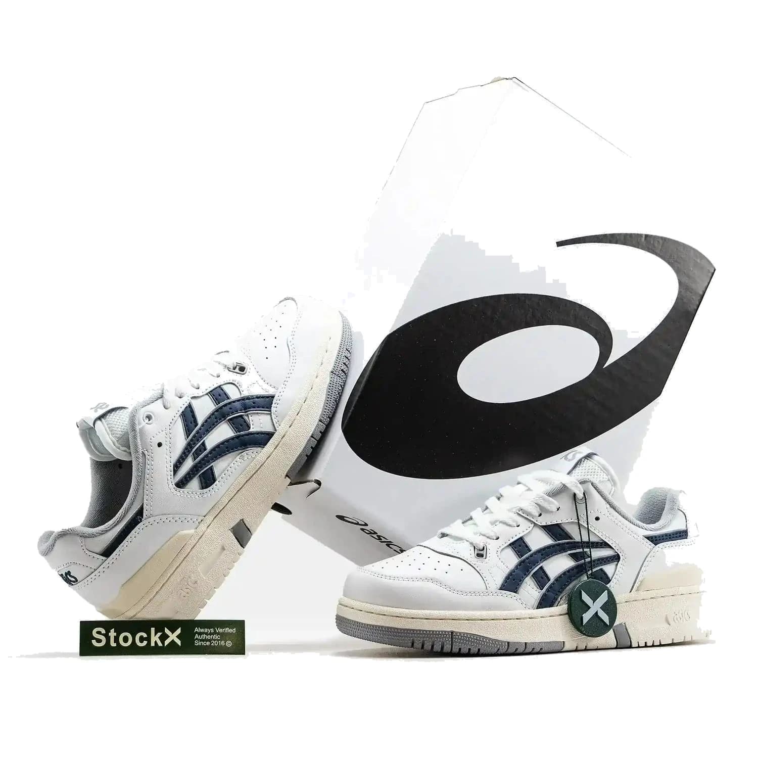 Asics EX89 WHITE NAVY, фото 7