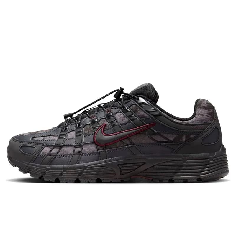 NIKE P-6000 BLACK BURGUNDY CRUSH