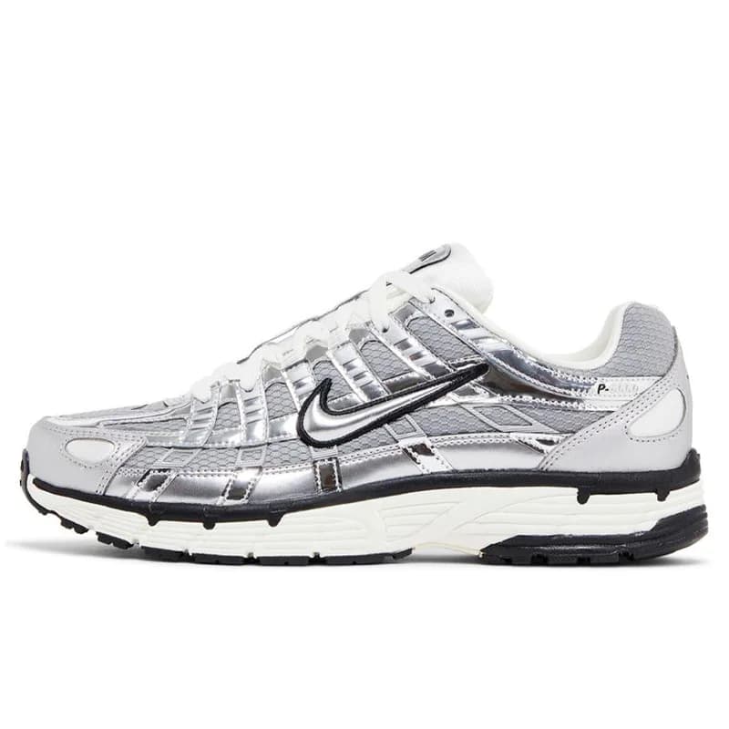 NIKE P-6000 METALLIC SILVER